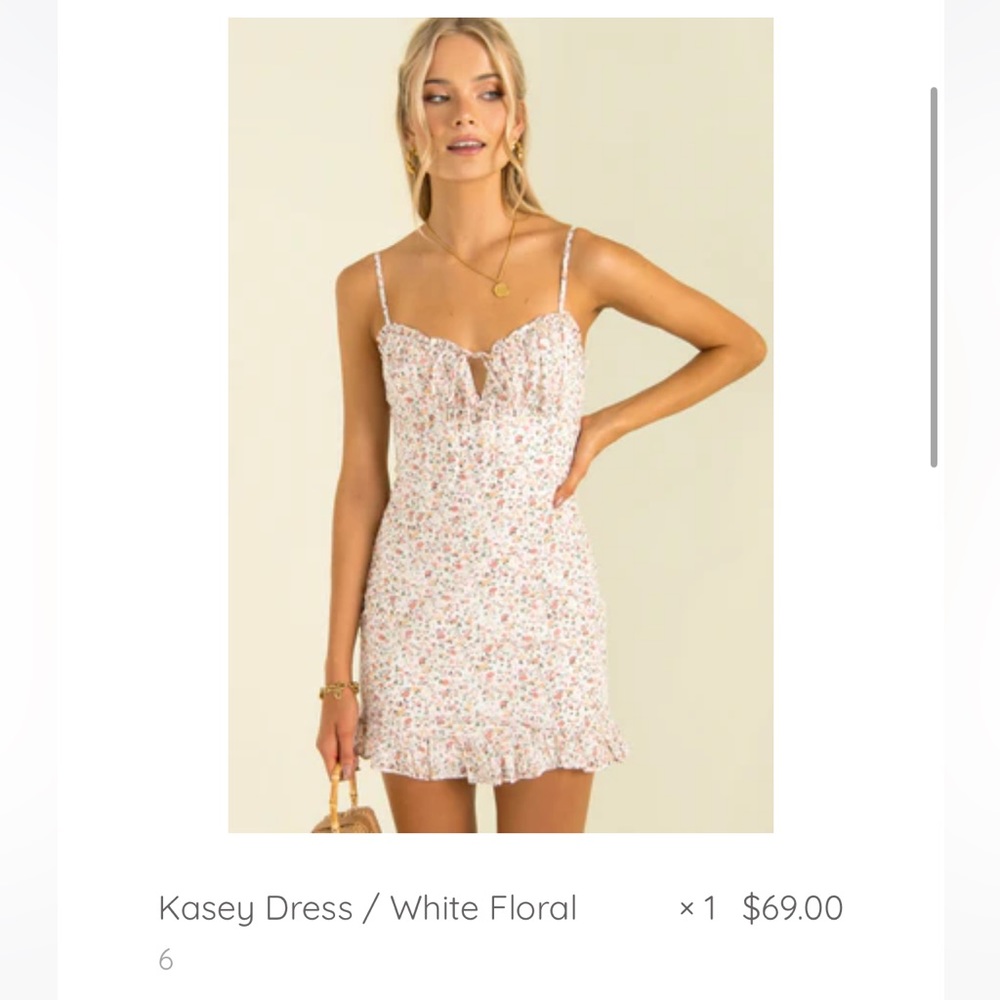 Sundae Muse floral dress
